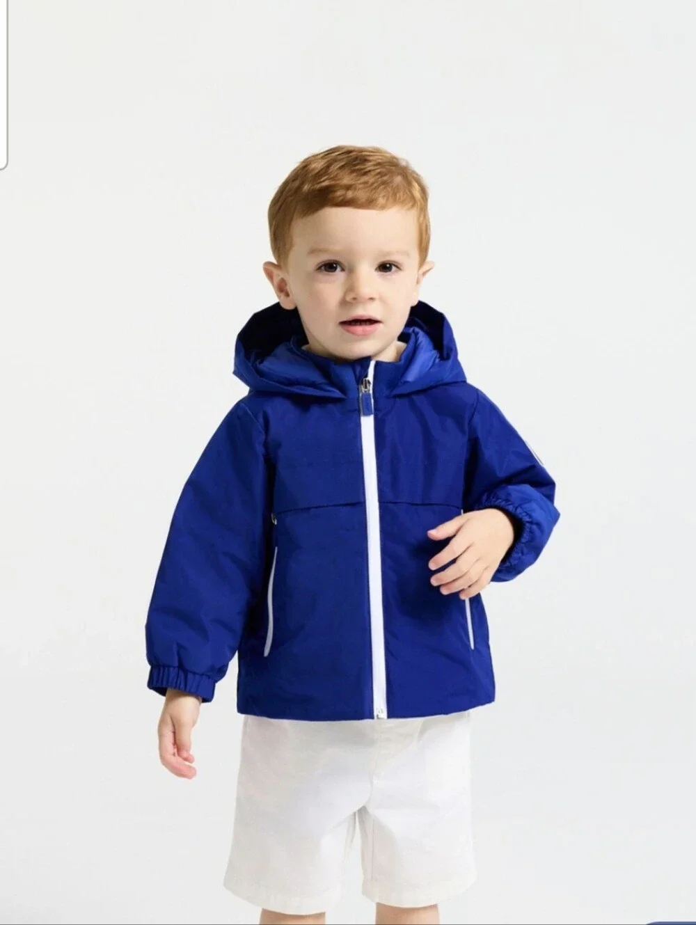NWT Jacadi Boys Hooded Jacket